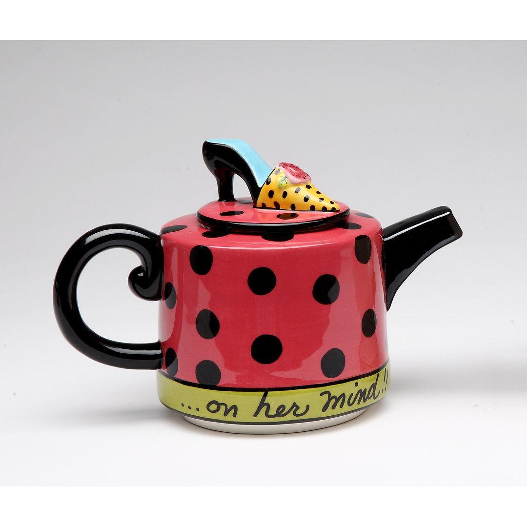 Southlake Shoes on Her Mind 0.31-qt. Teapot